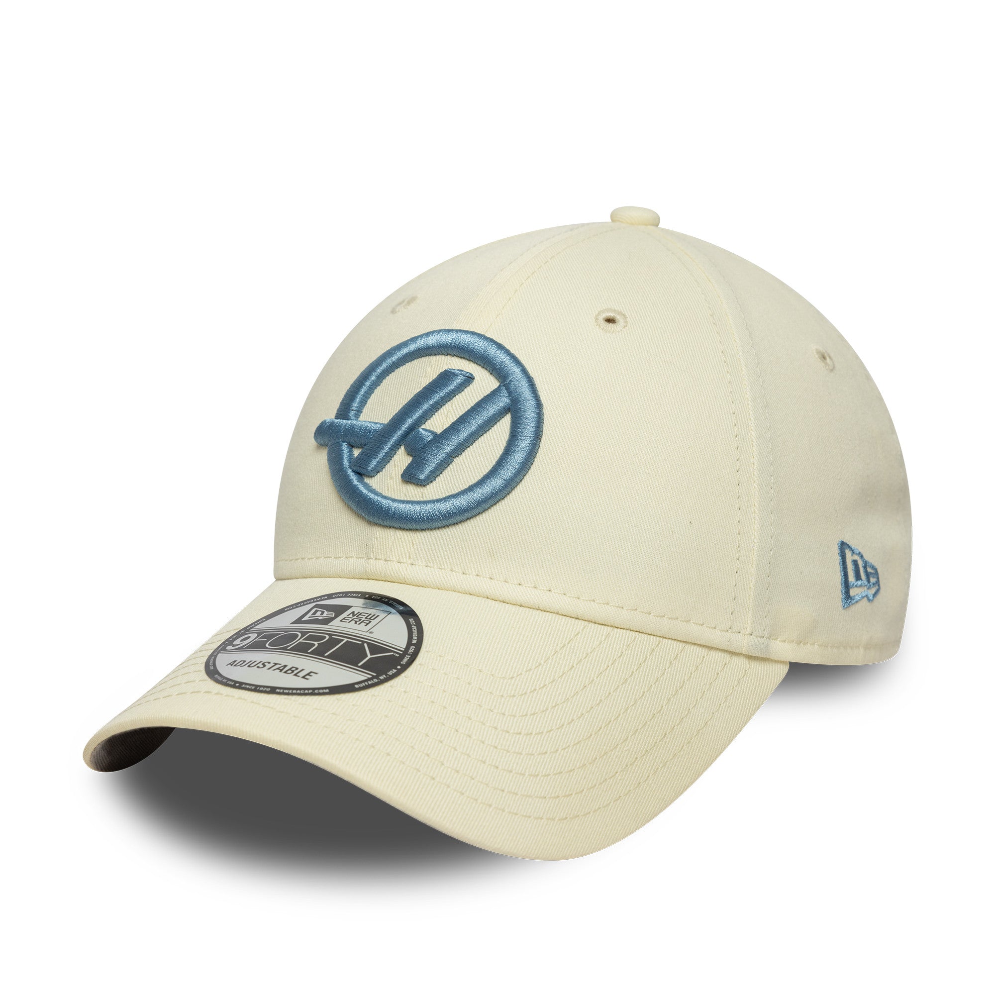 Haas F1 Seasonal 9Forty Cap Adults - Chrome White