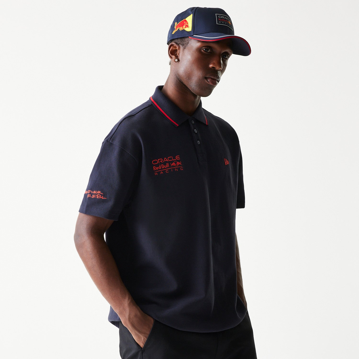 Red Bull Racing F1 Polo Shirt Adults - Night Sky