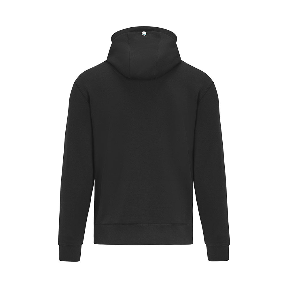 Mercedes AMG Petronas Mens Logo Black Hooded Sweat