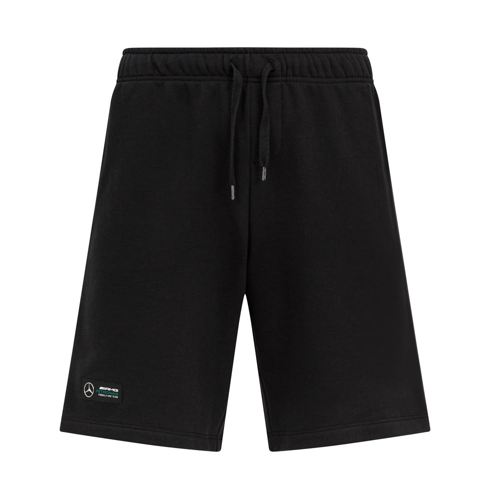 Mercedes AMG Petronas Sweat Shorts Mens - Black