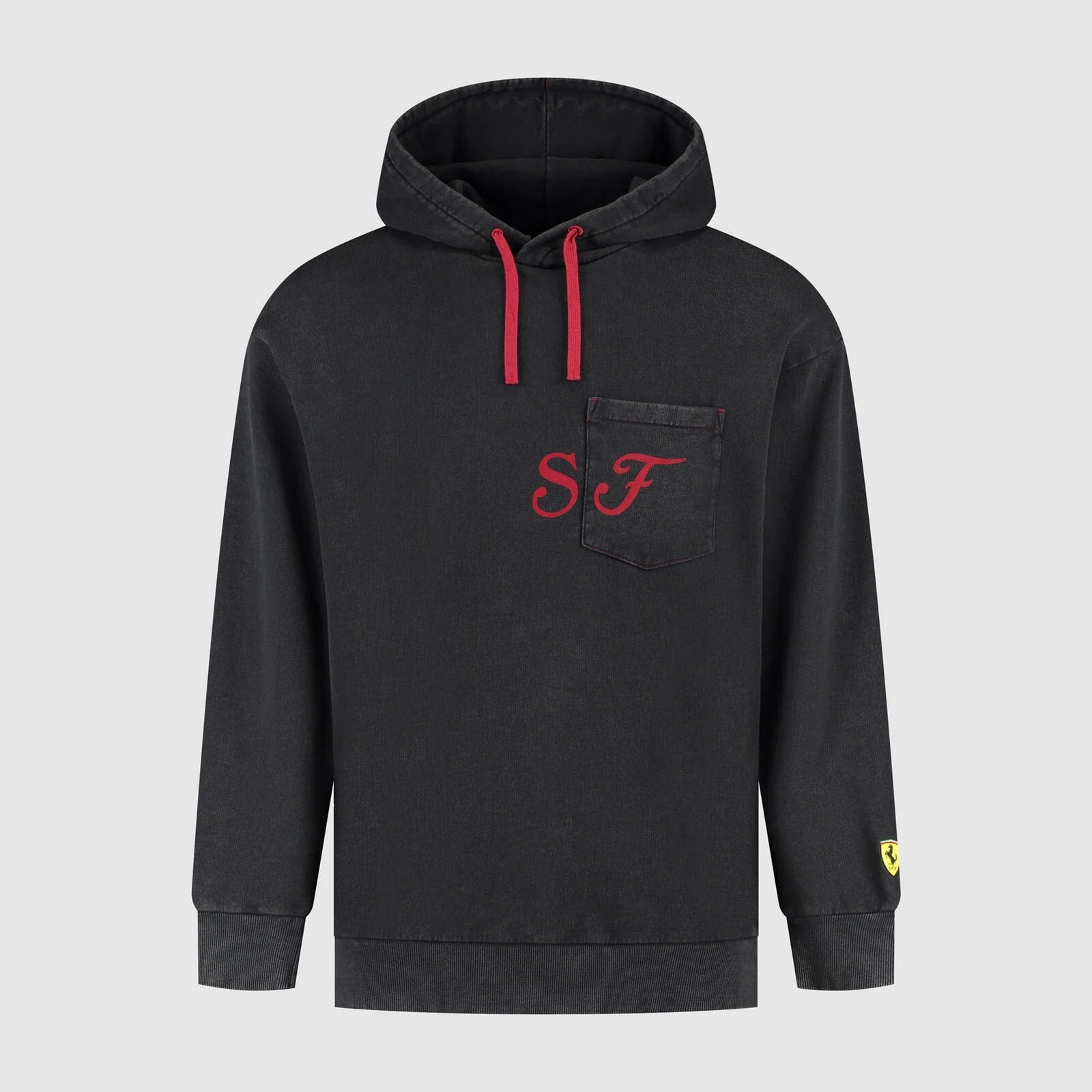 Scuderia Ferrari F1 Graphic Hoodie Mens - Black