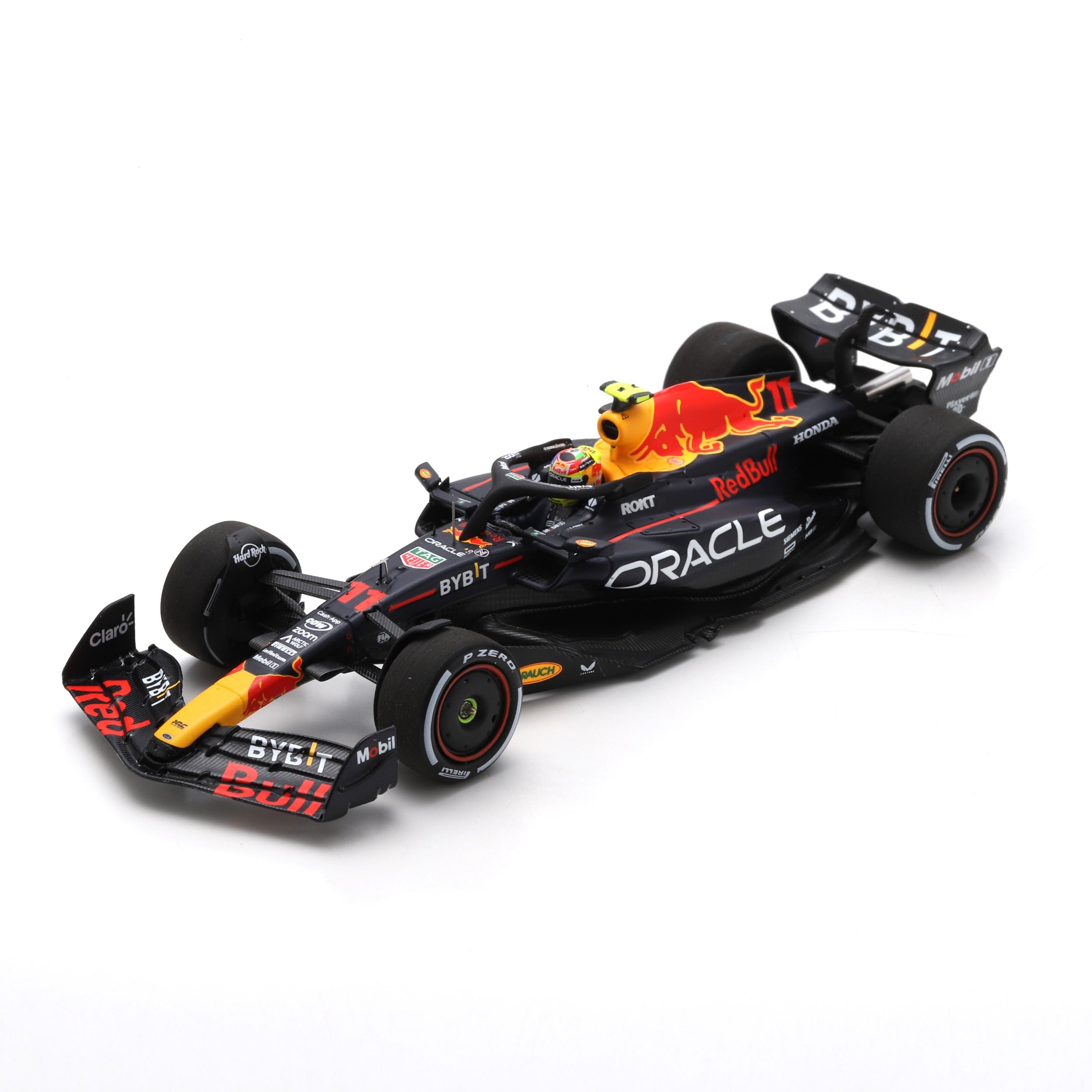Red Bull Racing F1 RB19 Sergio PƩrez 11 1ST Saudi 2023 GP-1:43 Scale Adults - Night Sky