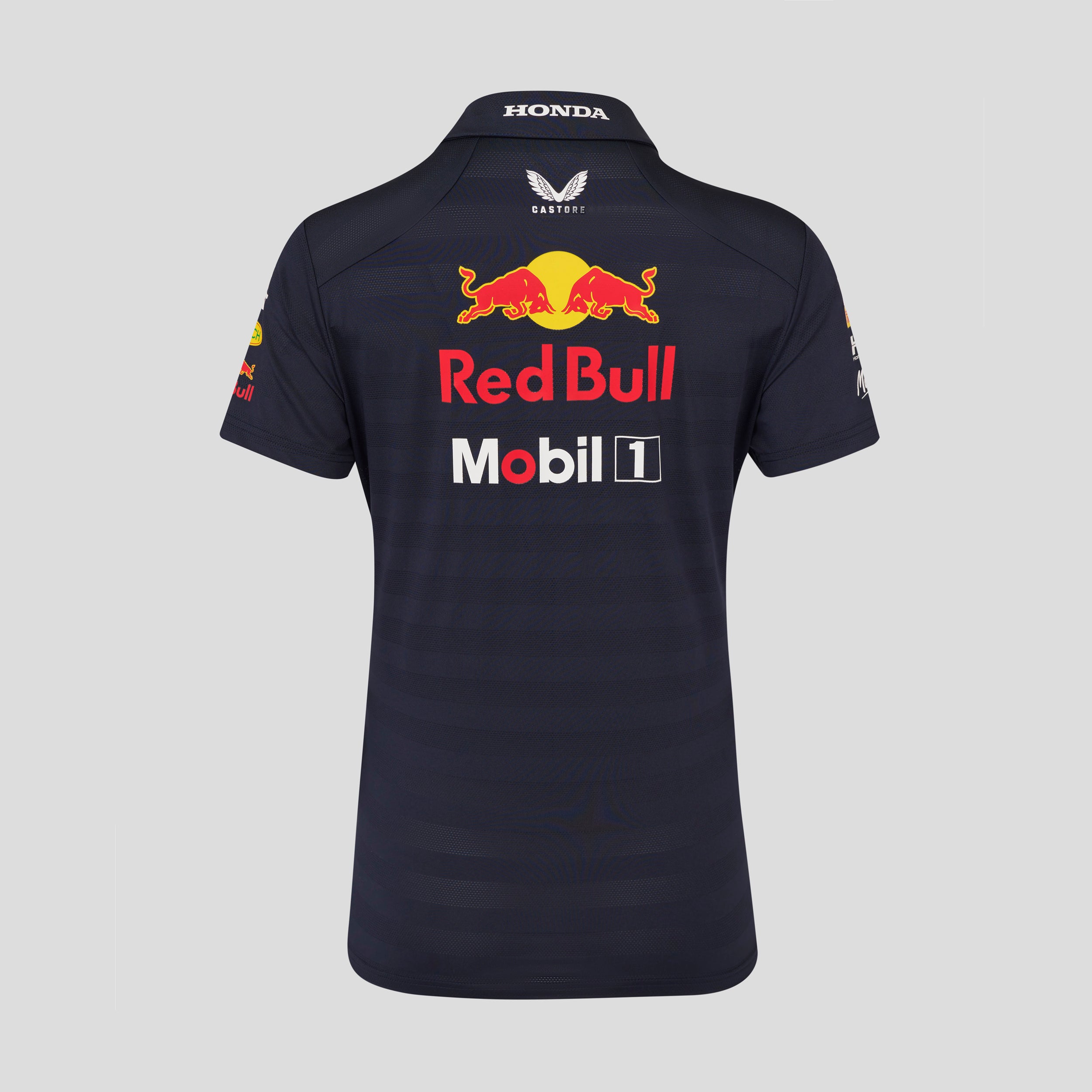 Red Bull Racing F1 Team 2025 Short Sleeve Polo Shirt Womens - Night Sky