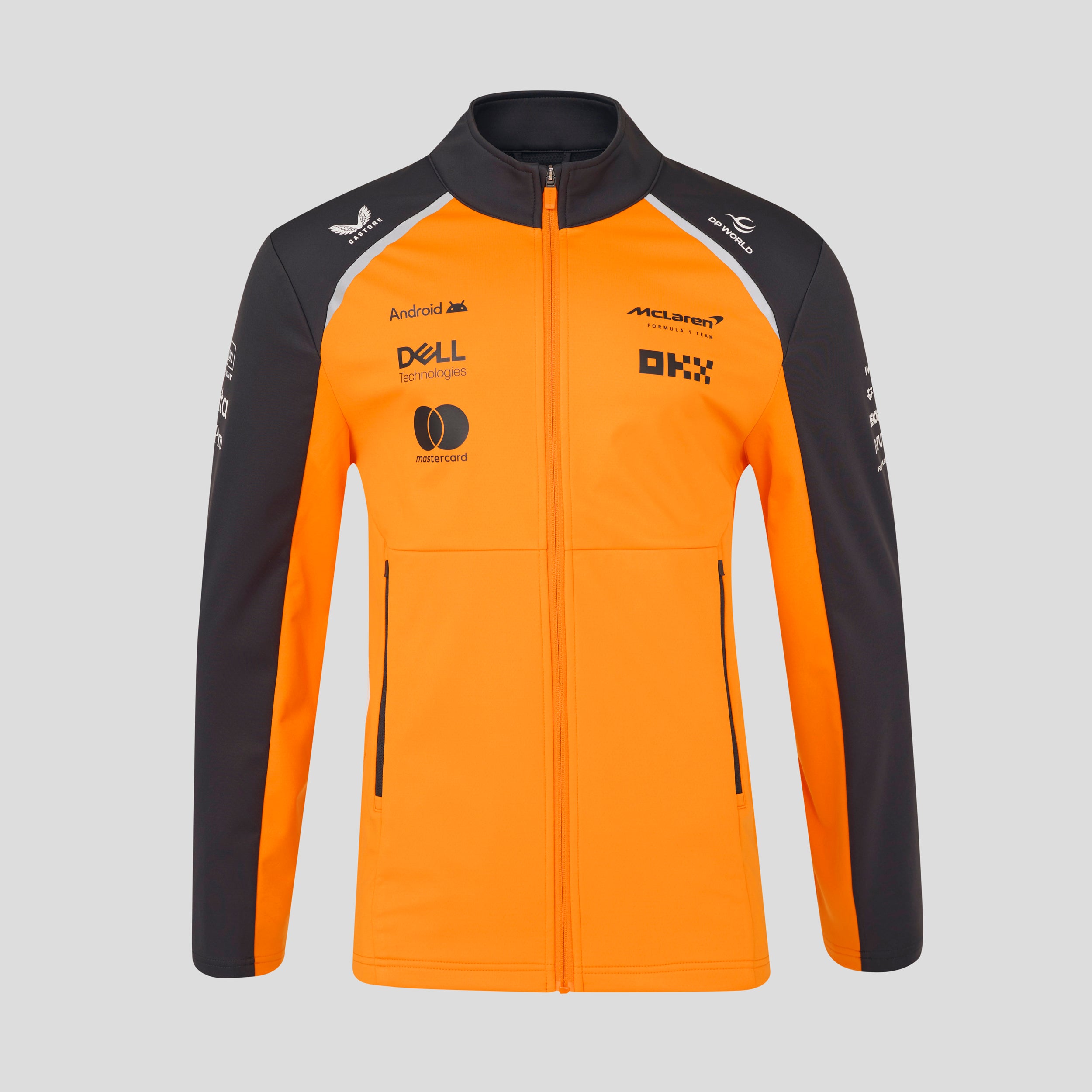 McLaren Racing F1 Official Team 2025 Soft Shell Jacket Unisex - Papaya