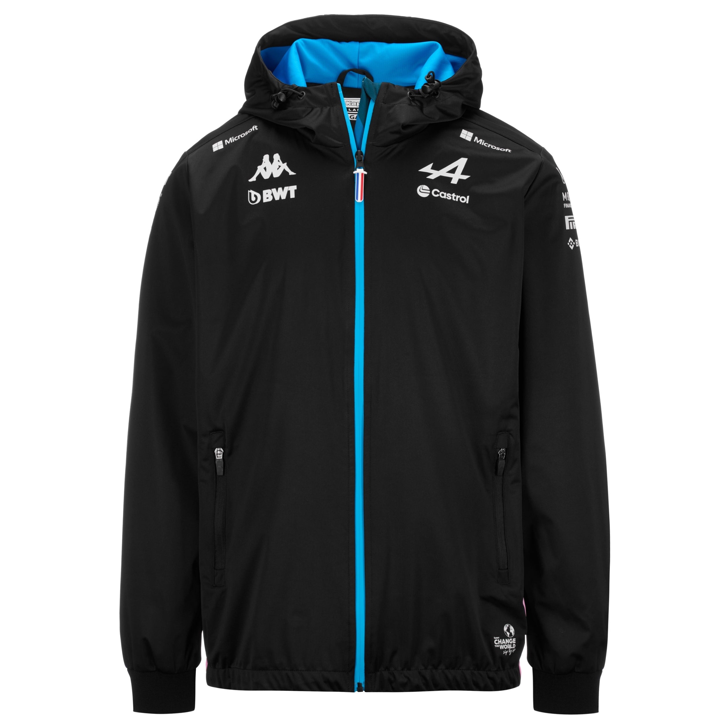 Alpine F1 Team 2024 Rain Jacket Mens - Black