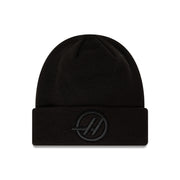 Haas F1 Essential Cuff Beanie Adults - Black
