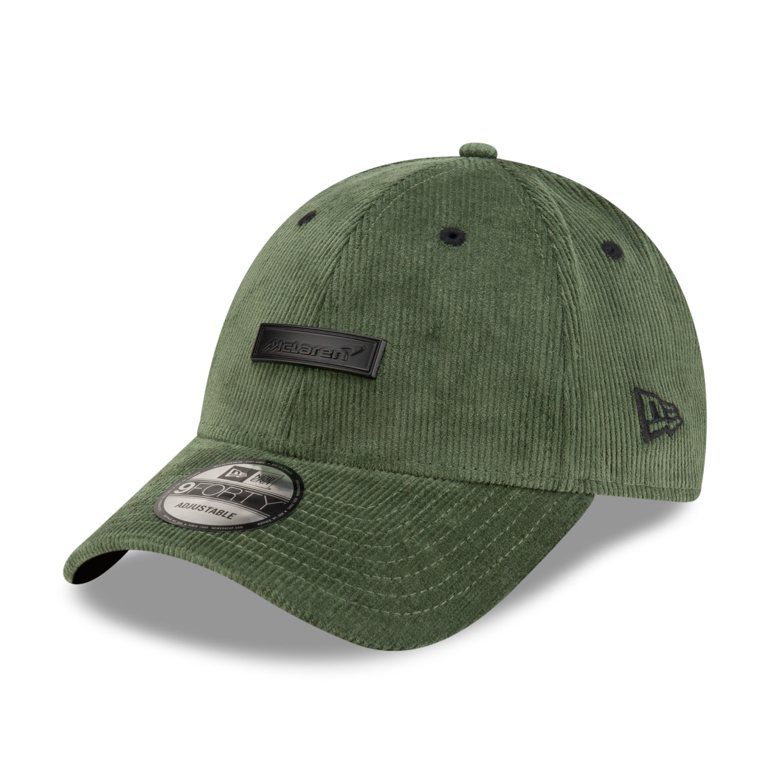McLaren Automotive Cord 9Forty Cap Adults - New Olive