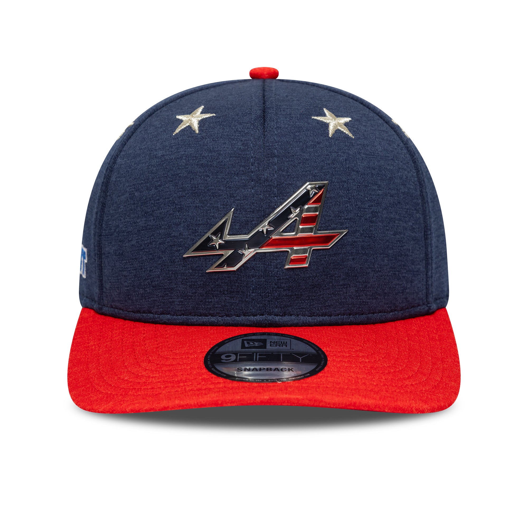 Alpine F1 Las Vegas 9Fifty Cap Pre Curve Adults - Navy/Bright Red