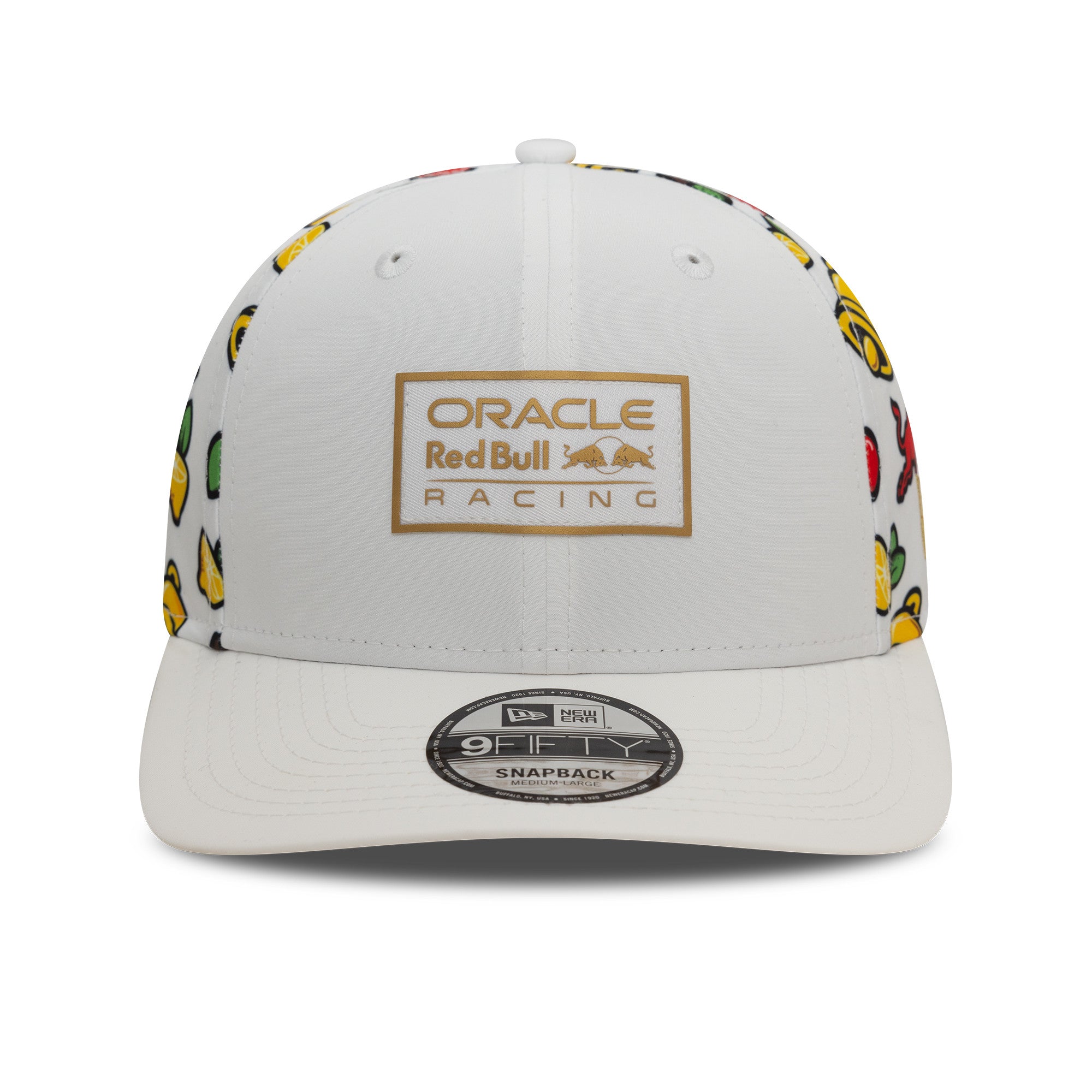 Red Bull Racing F1 Las Vegas All Over Print 9Fifty Cap Pre Curve Adults - White