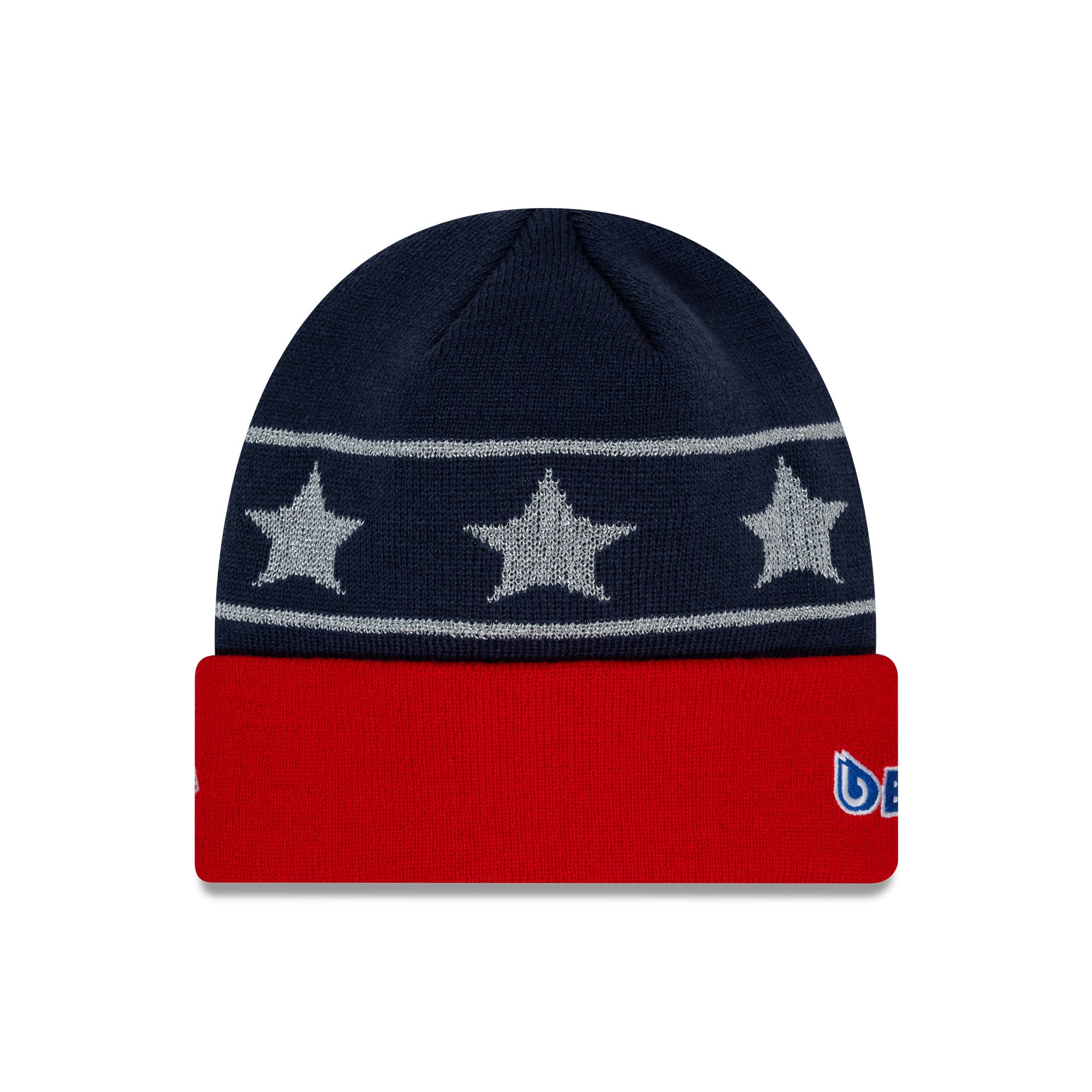 Alpine F1 Las Vegas Cuff Knit Adults - Navy/Bright Red