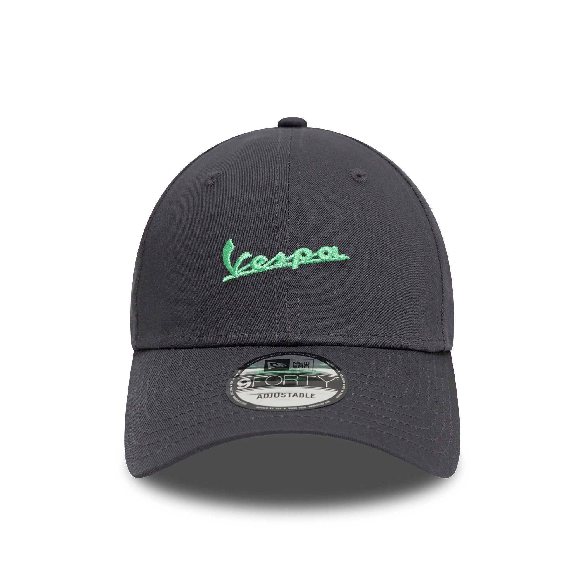 Vespa Side Print 9Forty Cap Adults - Dark Grey/Teal
