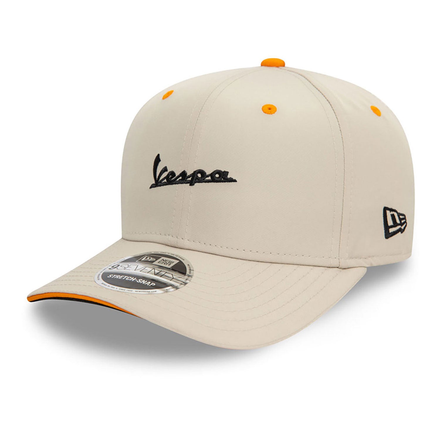 Vespa Core 9Seventy Cap Stretch Snap Adults - Stone/Orange