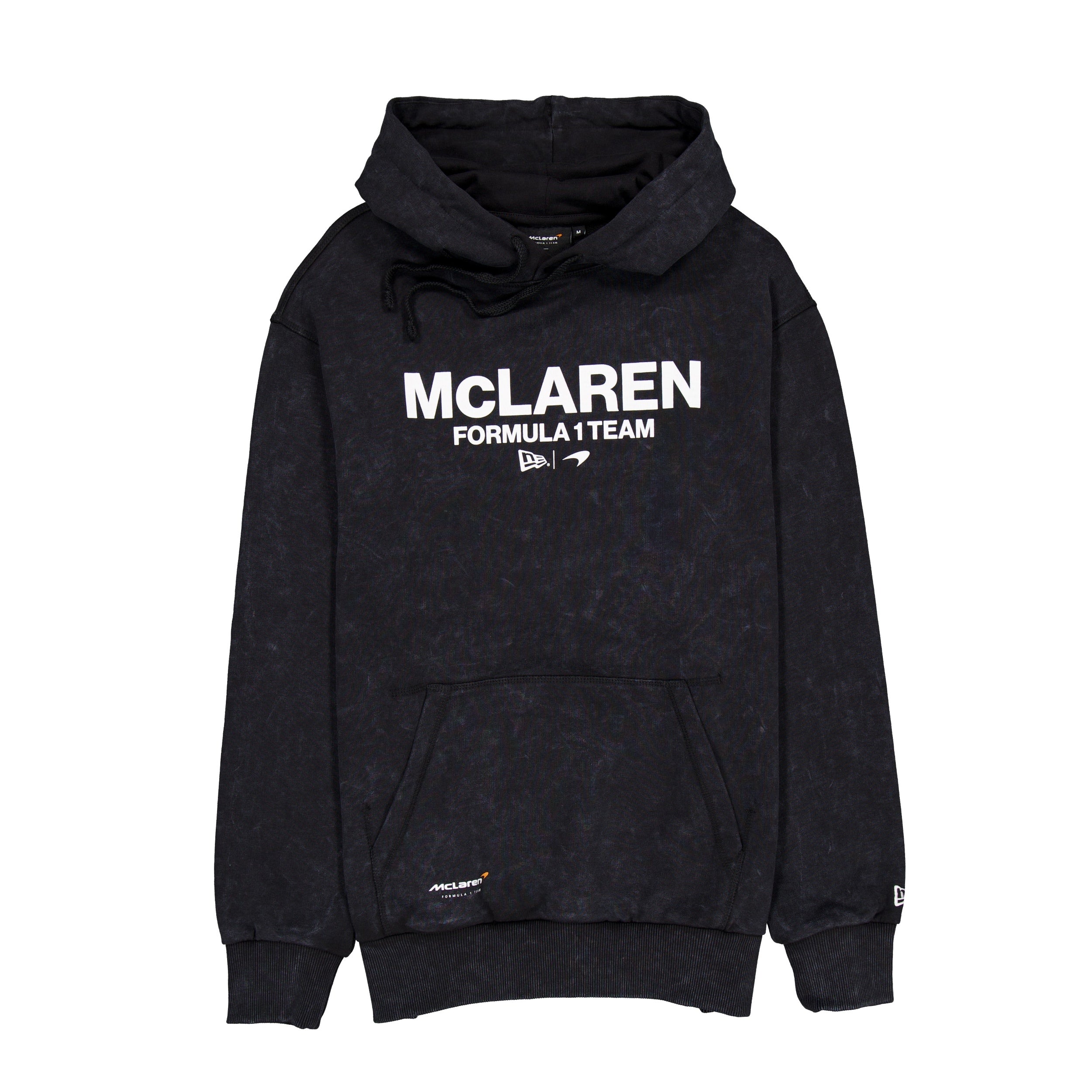 McLaren Racing F1 Wordmark Logo Oversized Hoodie Adults - Black