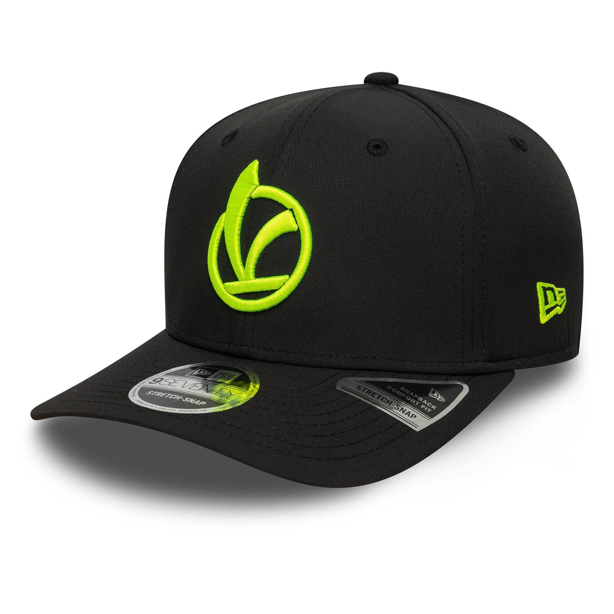 Vespa Recycled 9Seventy Cap Stretch Snap Adults - Black/Green