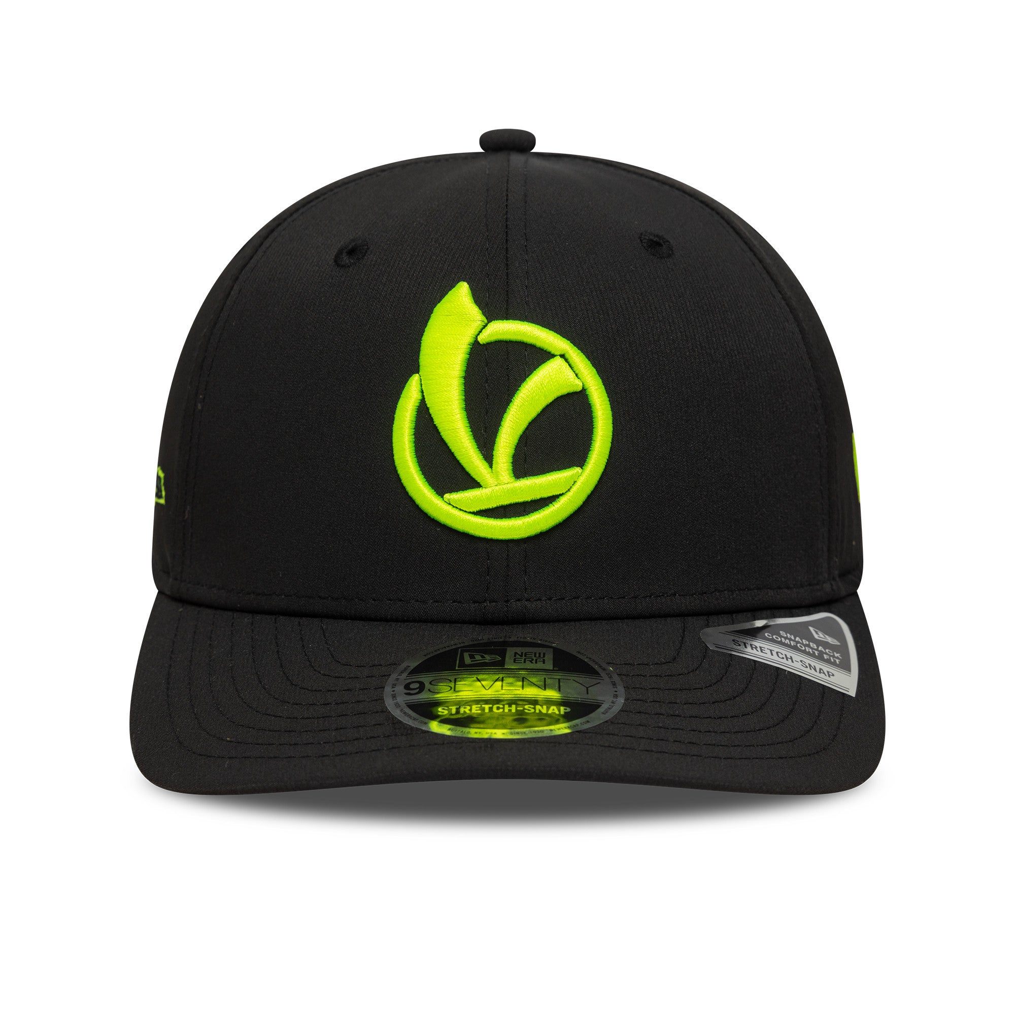 Vespa Recycled 9Seventy Cap Stretch Snap Adults - Black/Green
