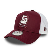 Visa Cash App RB F1 Seasonal Trucker Cap Adults - Royal Maroon