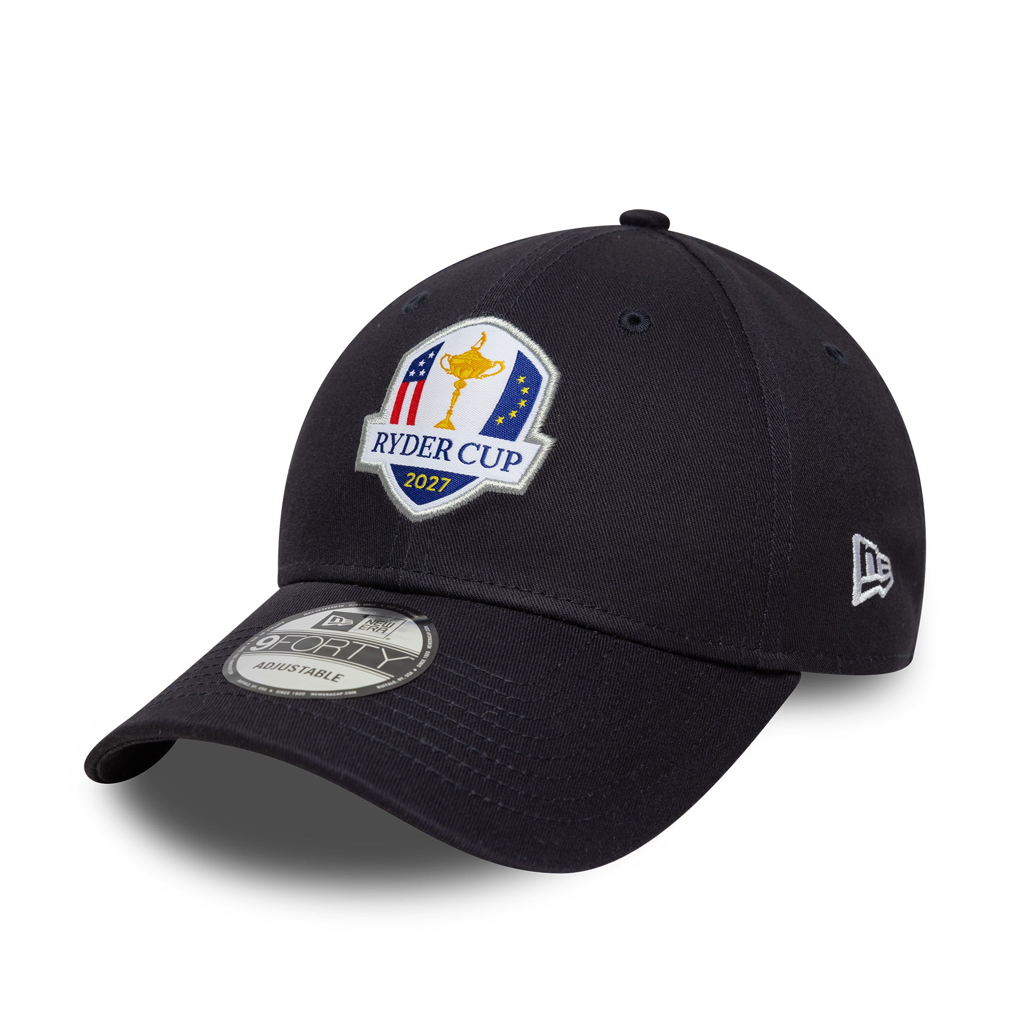Ryder Cup 2027 Core Ad 9Forty Cap Adults - Navy | TheRaceWorks