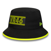 VR46 Recycled Seasonal Bucket Hat Adults - Black