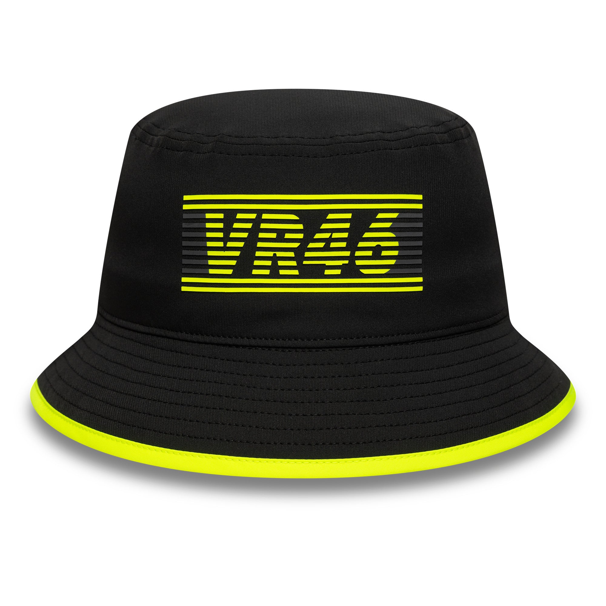 VR46 Recycled Seasonal Bucket Hat Adults - Black