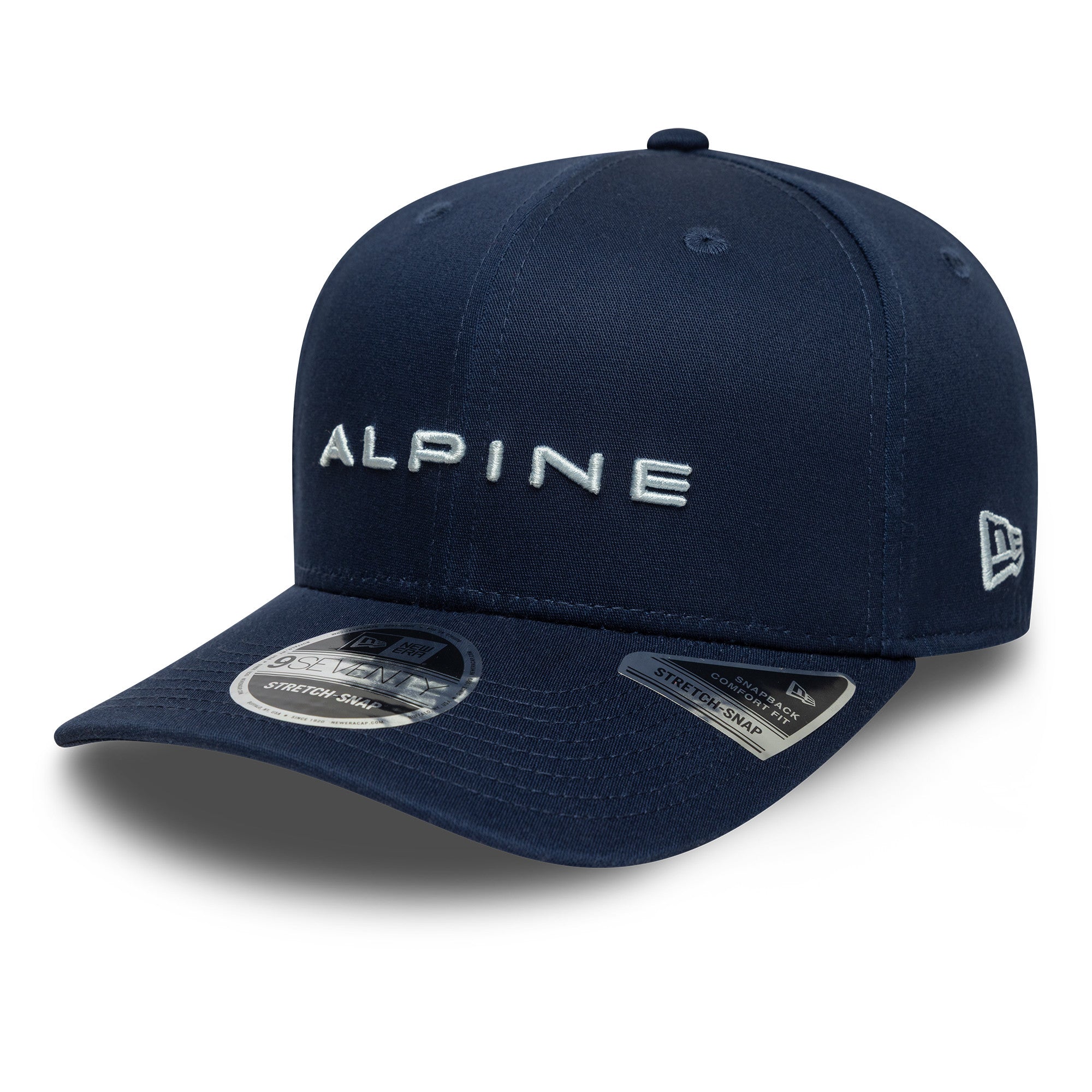 Alpine F1 Seasonal 9Seventy Cap Stretch Snap Adults - Navy