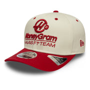Haas F1 Wordmark 9Seventy Cap Stretch Snap Adults - Stone