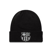 FC Barcelona Reflective Cuff Beanie Adults - Black