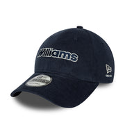 Williams F1 Cord 9Forty Cap Adults - Navy