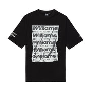 Williams F1 Word Mark Oversized Tee Adults - Black