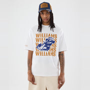Williams F1 Austin Graphic Oversized Tee Adults - White
