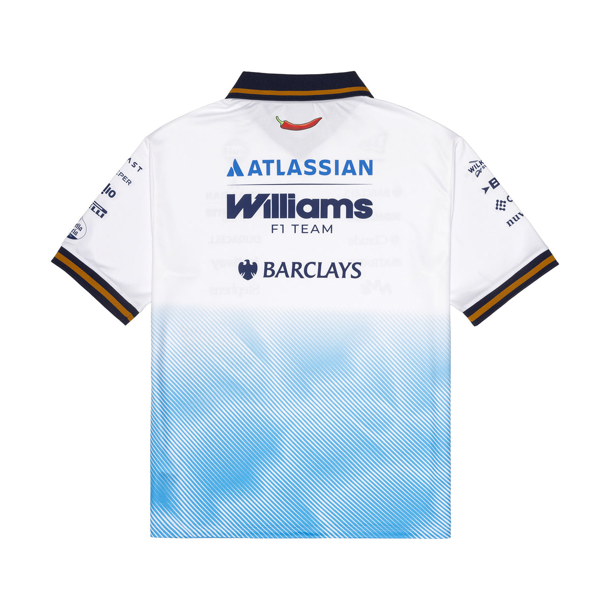 Williams F1 Team 2026 Madrid Collar Top Adults - White