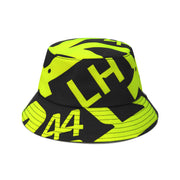 Mercedes AMG Petronas F1 Lewis Hamilton Bucket Hat Unisex - Neon