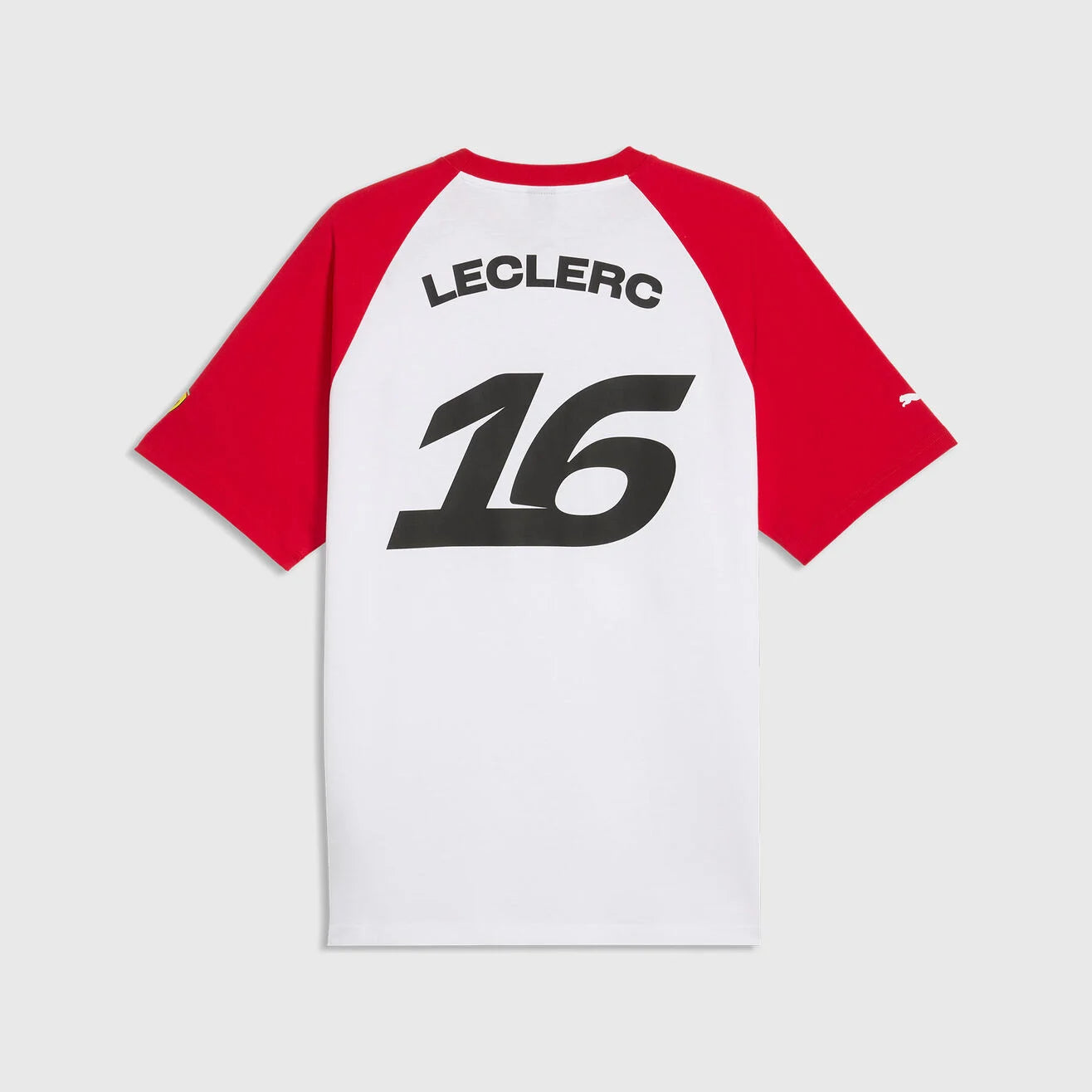 Scuderia Ferrari F1 Leclerc Tee Mens - White/Red