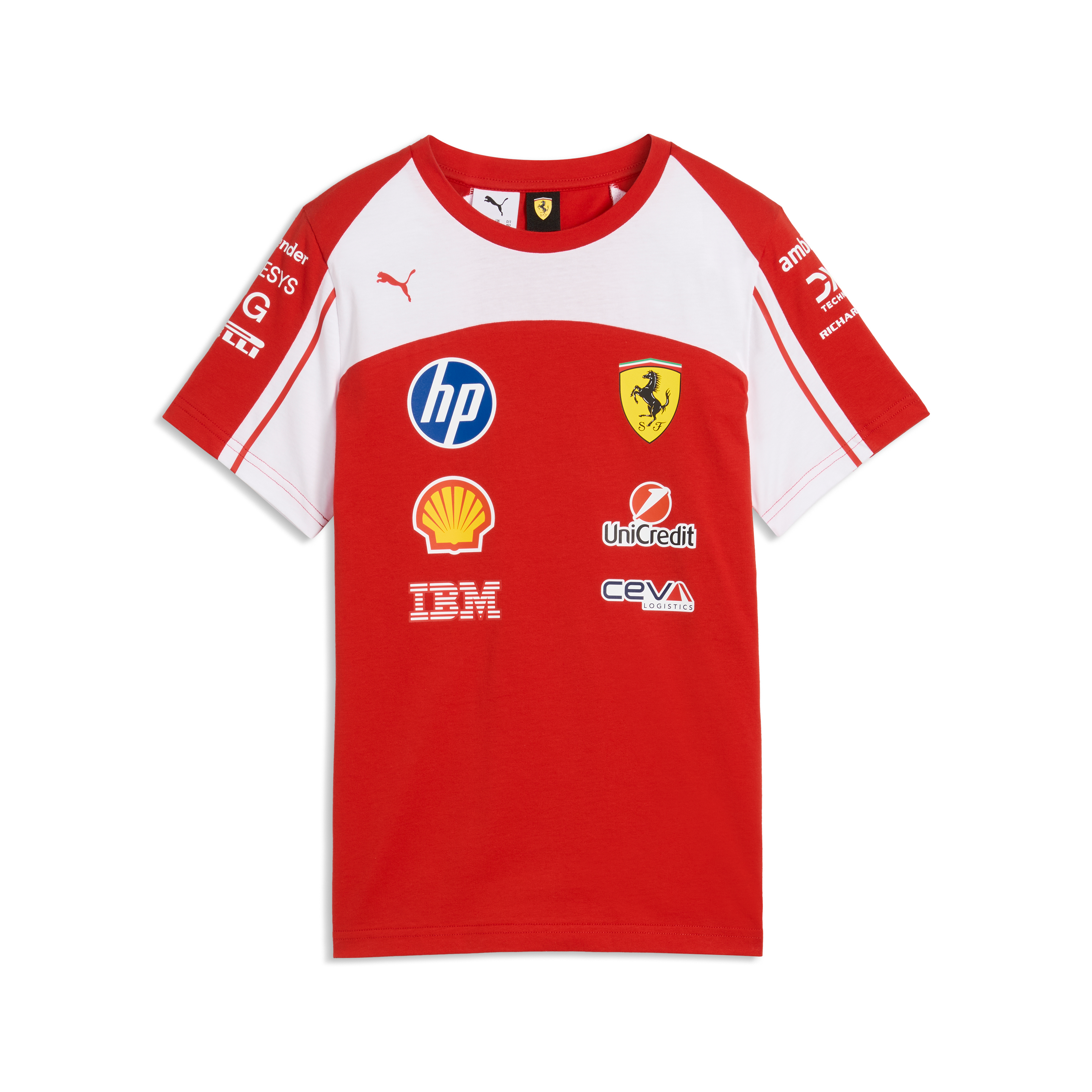 Scuderia Ferrari F1 Team 2026 Tee Kids - Red