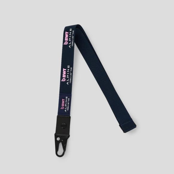 Alpine F1 Team 2025 Lanyard Unisex - Black Iris