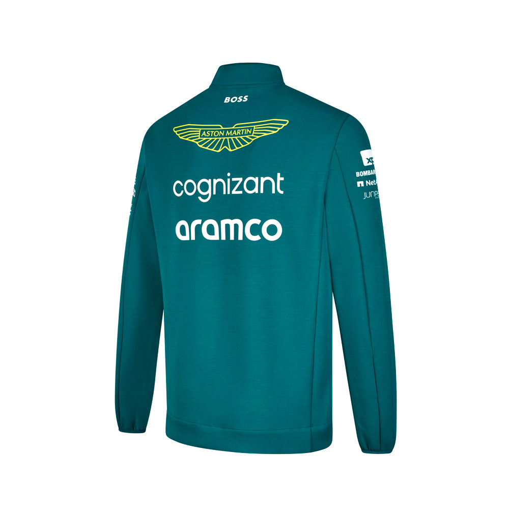 Aston Martin F1 2023 Team Hybrid Jacket Mens - Green