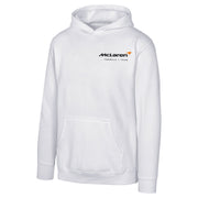 McLaren Racing F1 Retro Pullover Hoodie Kids - White