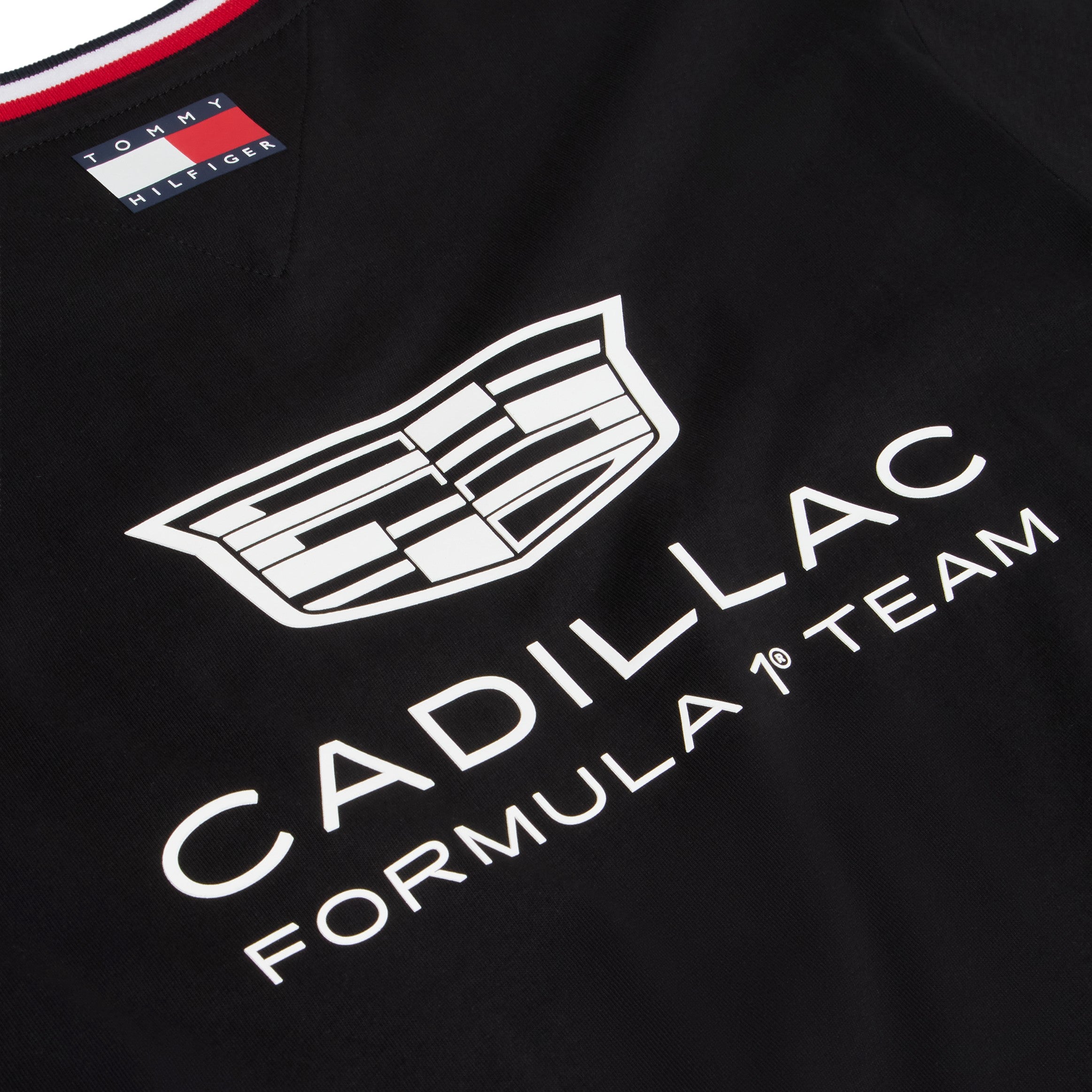 Cadillac F1 Team 2026 X Tommy Hilfiger Tee Kids - Black