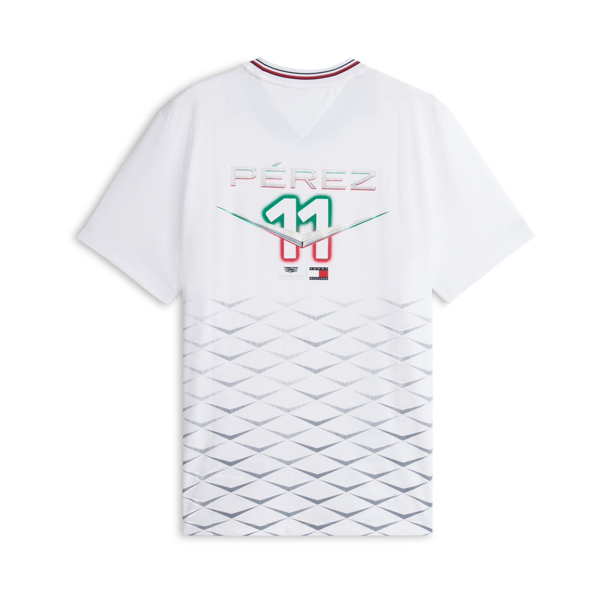Cadillac F1 X Tommy Hilfiger Perez Mexico Jersey Mens - White