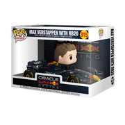 Funko Pop! #315 Red Bull Racing Max Verstappen With RB20 World Champion Mini Figure - Navy