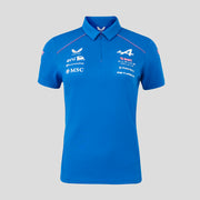 Alpine F1 Team 2026 Short Sleeve Polo Womens - Lapis Blue