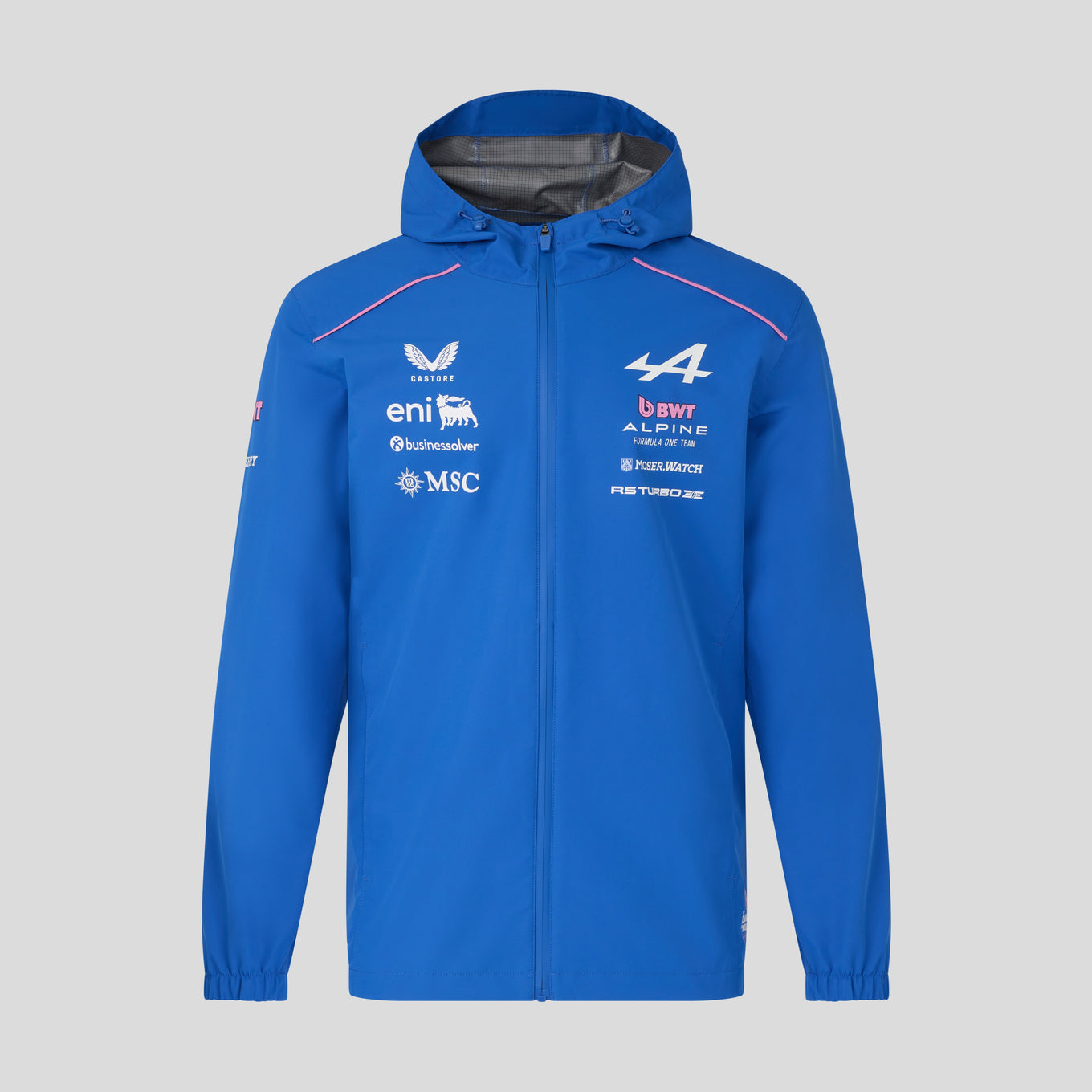 Alpine F1 Team 2026 Rain Jacket Unisex - Lapis Blue